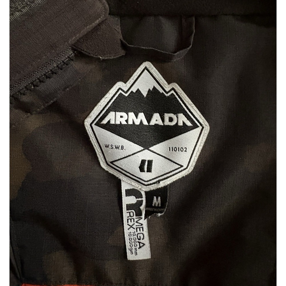 Armada Harlaut Insulated Ski Snowboard Jacket - Men's M Camo - Picture 4 of 11